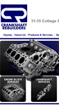 Mobile Screenshot of crankshaftrebuilders.com.au